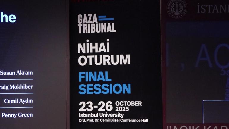 Gazze Mahkemesinin 4 gün sürecek son oturumu İstanbulda başladı