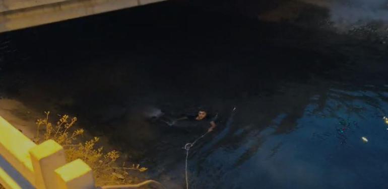 Adana’da sulama kanalındaki valiz panik yarattı