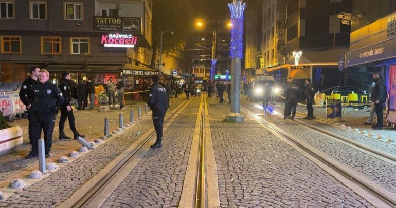 2 kişinin yaralandığı, eğlence mekanına silahlı saldırı kamerada