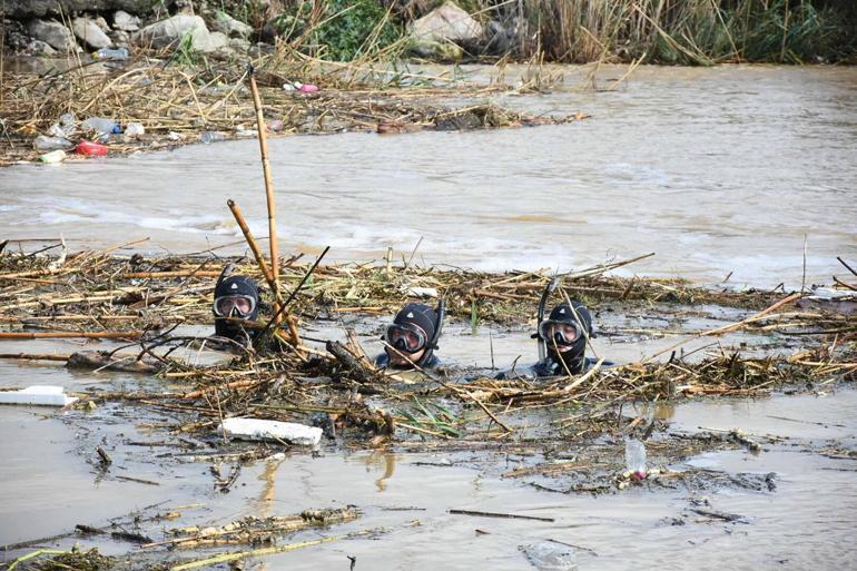 Foça’da selde kaybolan kişiyi arama çalışmaları 2’nci gününde