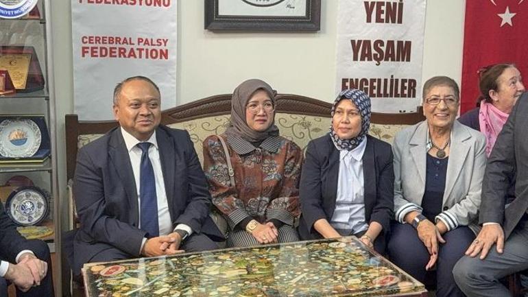 Endonezyanın Ankara Büyükelçisi Purnama, Tegar filminin gösterimine katıldı