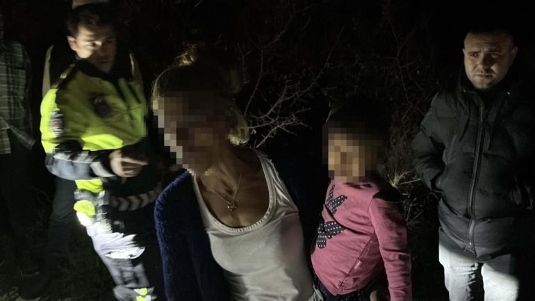 Alkollü sürücü, eşi ve 2 yaşındaki bebeği araçtayken polisten kaçıp, kaza yaptı