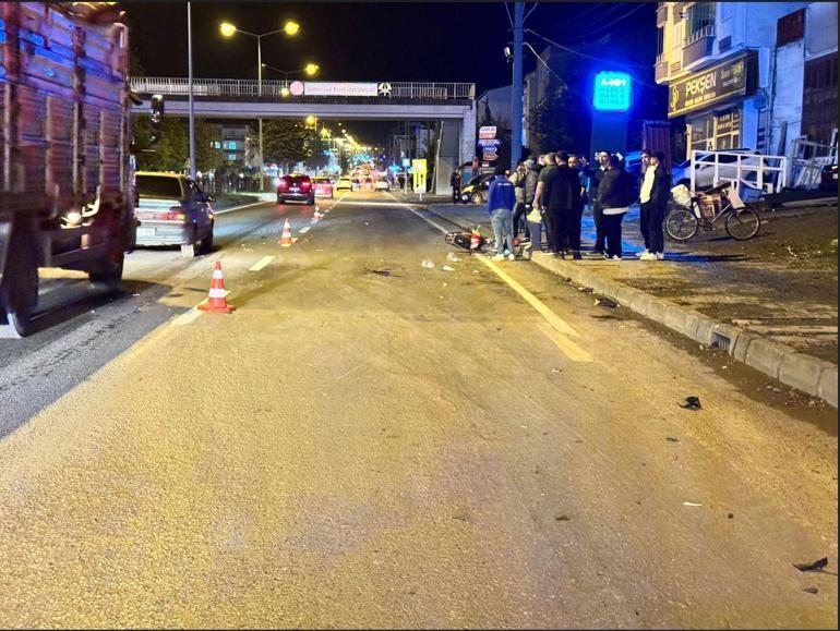 Otomobilin çarptığı elektrikli bisikletteki 13 yaşındaki Asaf, öldü