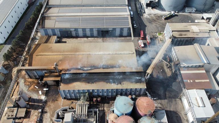 Edirnede yağ fabrikasında patlama; 1 yaralı