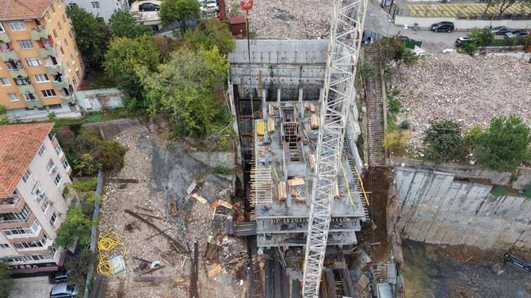 Şişlide yolda çökme meydana geldi, Beşiktaşta toprak kaydı