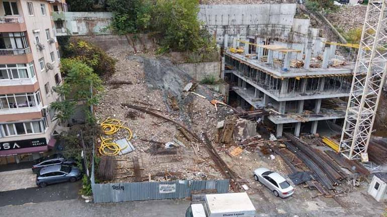 Şişlide yolda çökme meydana geldi, Beşiktaşta toprak kaydı