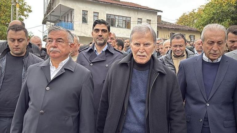 Eski TBMM Başkanı Mehmet Ali Şahinin babası son yolculuğuna uğurlandı