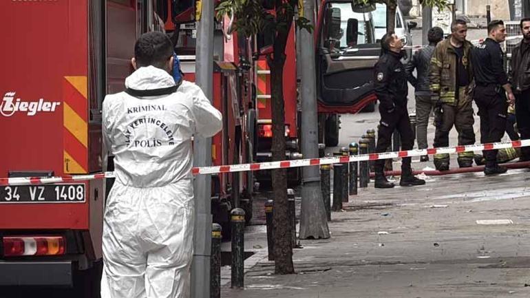 Şişlide 3 katlı binada çıkan yangında 1 kişi hayatını kaybetti