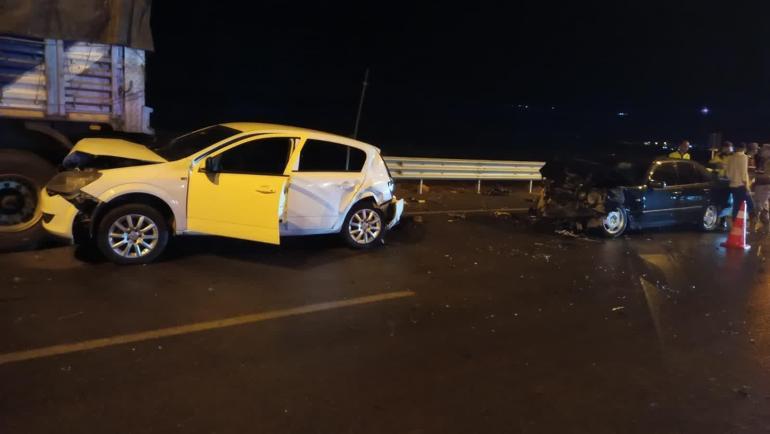 Hatayda zincirleme kaza: 2 kişi yaralandı