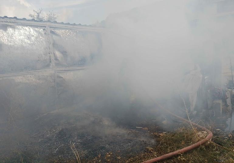 Hatay’da konteyner yangınında dumandan etkilenen bebek öldü