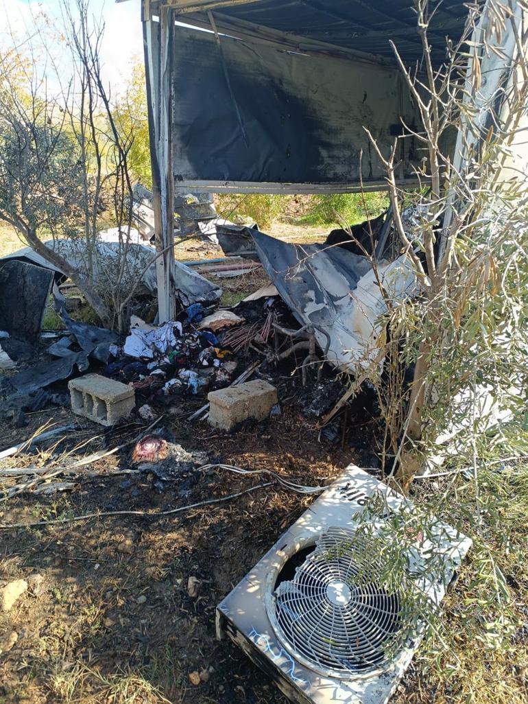 Hatay’da konteyner yangınında dumandan etkilenen bebek öldü