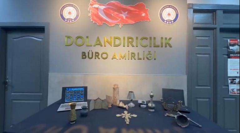 Ankara merkezli 5 ilde define çetesi operasyonu; 15 tutuklama