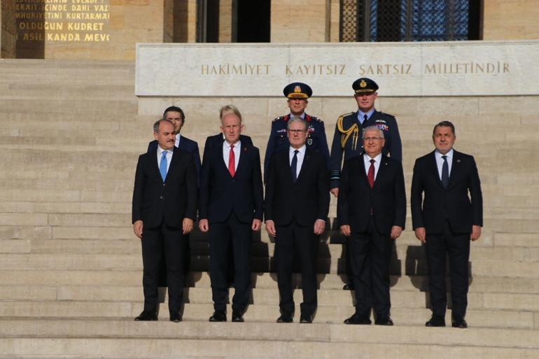 Birleşik Krallık Başbakanı Starmer, Ankarada