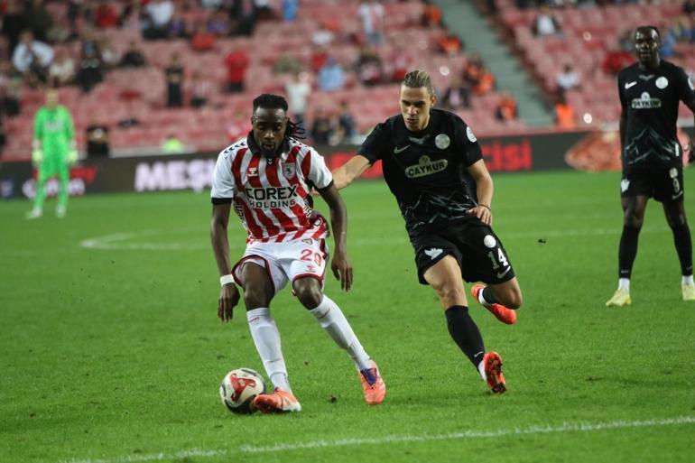 Samsunspor - Çaykur Rizespor: 1-1