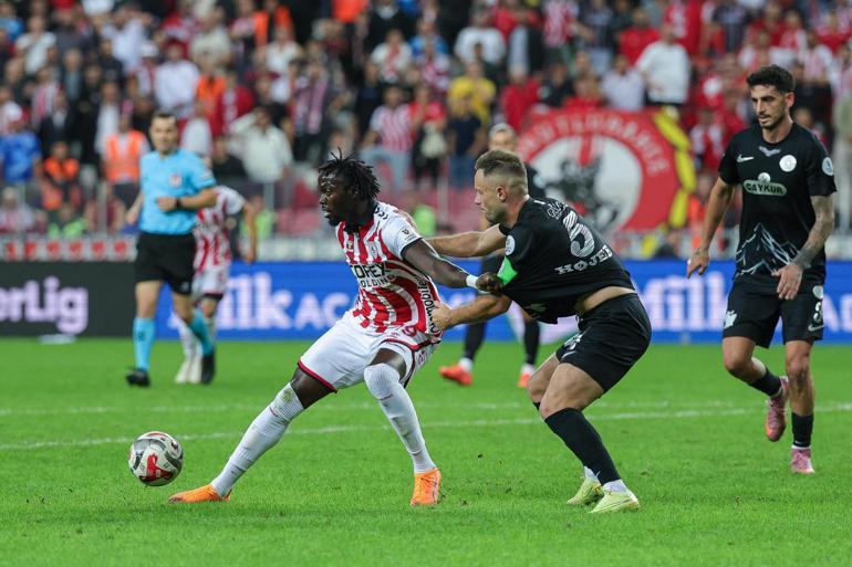 Samsunspor - Çaykur Rizespor: 1-1