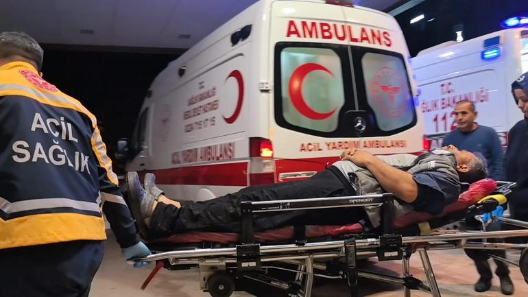 Bursada ahırın çatısında onarım yaparken düşüp, ağır yaralandı