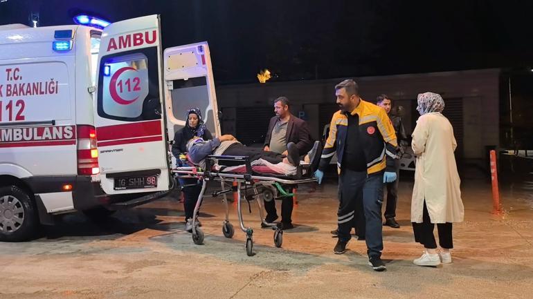 Bursada ahırın çatısında onarım yaparken düşüp, ağır yaralandı