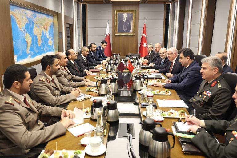 Bakan Güler, Katar Başbakan Yardımcısı Al Sani ile görüştü