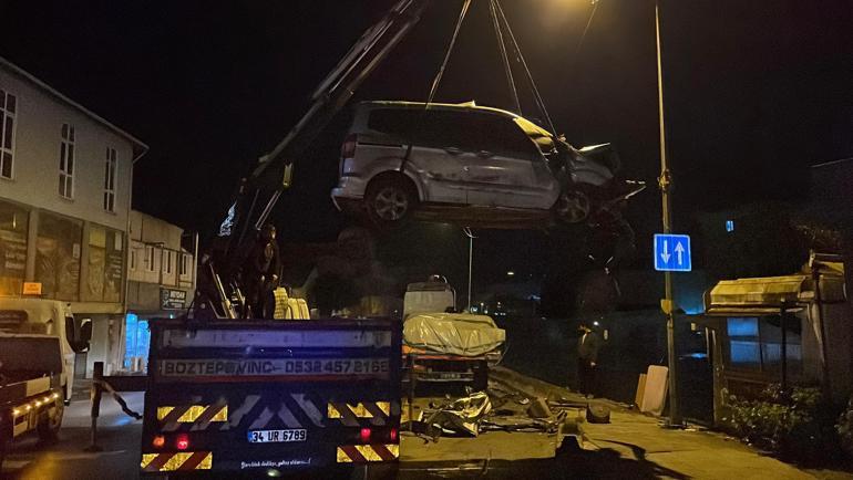 Sultanbeyli’de polisin dur ihtarına uymayan sürücü, TIRa çarptı: 1 ölü, 2 yaralı