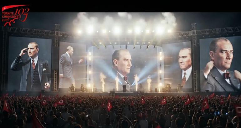 Bursalı prodüktörden yapay zeka destekli Cumhuriyet Marşı