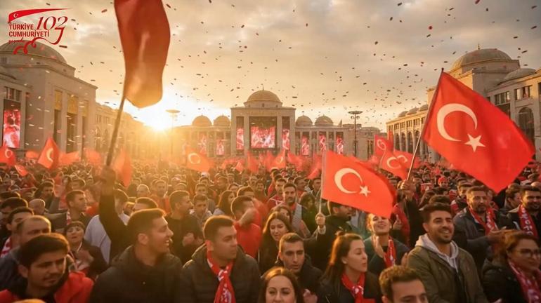 Bursalı prodüktörden yapay zeka destekli Cumhuriyet Marşı