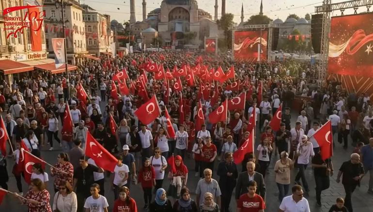 Bursalı prodüktörden yapay zeka destekli Cumhuriyet Marşı