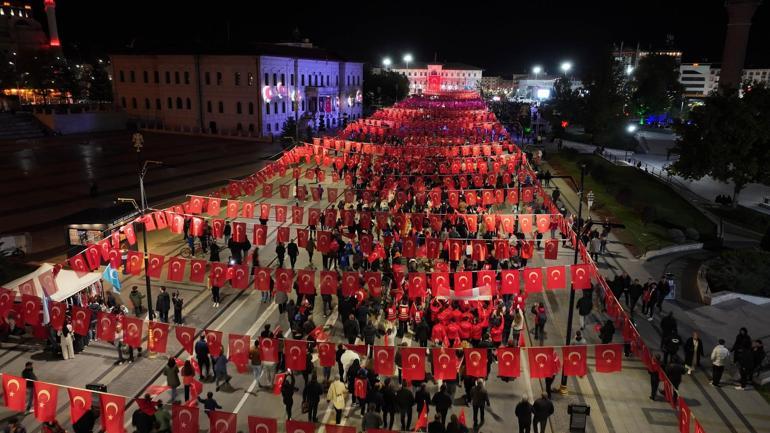 Yurtta 29 Ekim Cumhuriyet Bayramı coşkusu