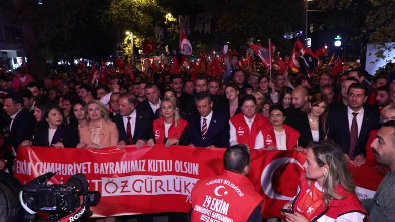 Kadıköyde Cumhuriyet Bayramı Kutlandı