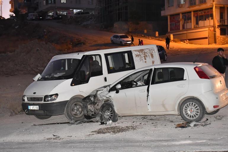 Adıyamanda zincirleme kaza: 7 yaralı