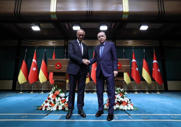 Cumhurbaşkanı Erdoğan: İsrail Gazzeyi yine vurdu, Almanya olarak görmüyor musunuz