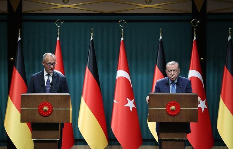 Cumhurbaşkanı Erdoğan: İsrail Gazzeyi yine vurdu, Almanya olarak görmüyor musunuz