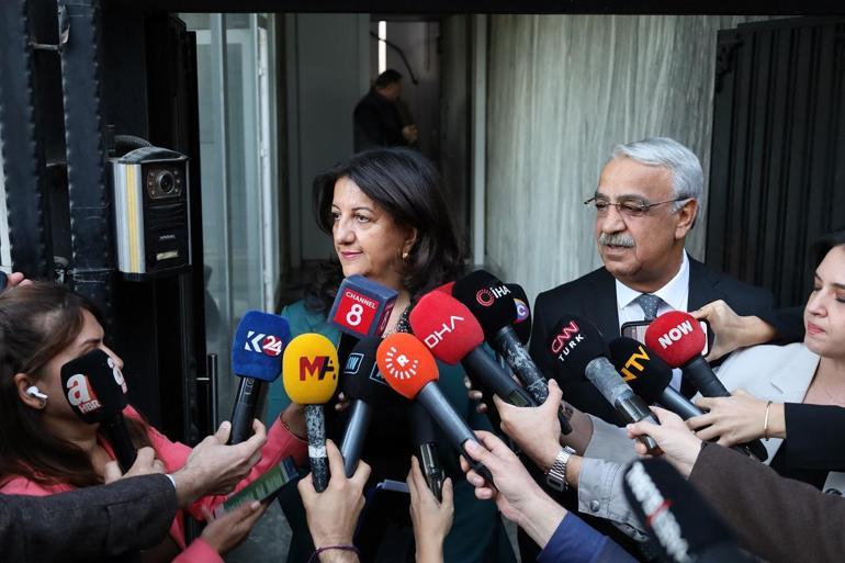 Cumhurbaşkanı Erdoğan, DEM Parti heyetini kabul etti