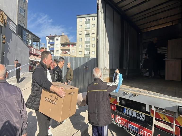 Gebze’de yıkılan binanın yakınındaki 12 bina mühürlendi; 45 aile tahliye edildi