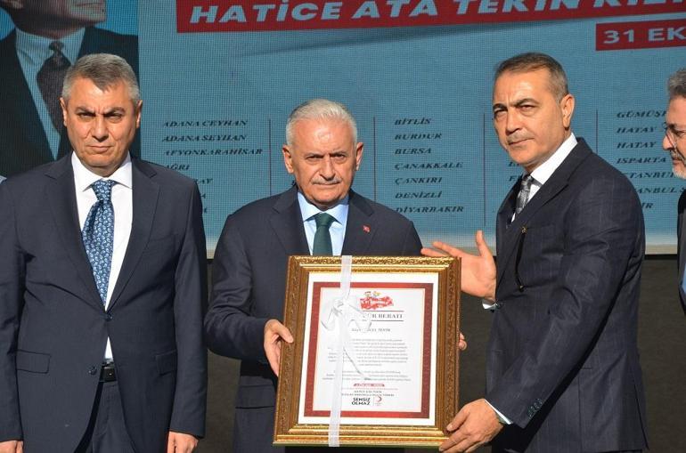 Binali Yıldırım, Mersinde anaokulu açılışına katıldı