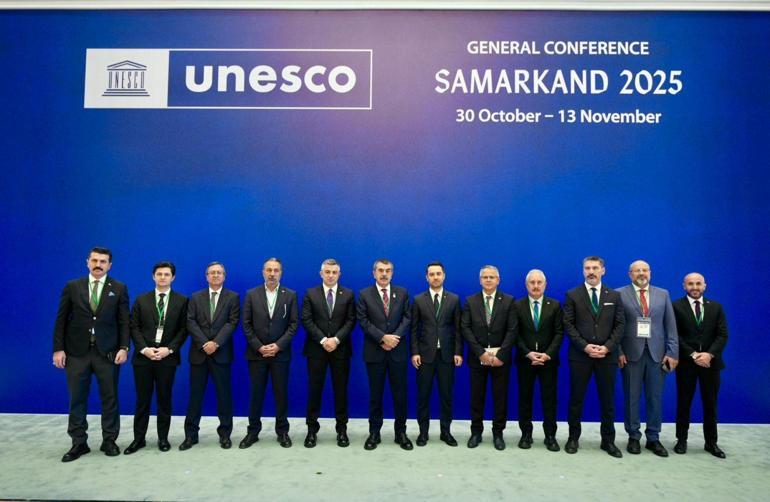 Bakan Tekin, UNESCO 43’üncü Genel Konferansı kapsamında ‘Ulusal Beyan’ konuşması yaptı