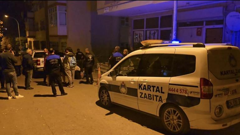 Kartal’da çatlaklar oluşan 4 katlı bina tahliye edildi