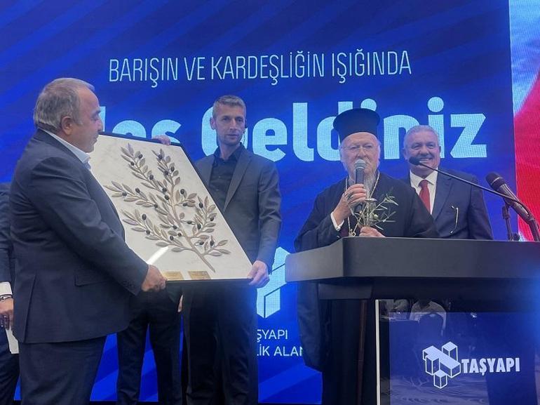 Patrik Bartholomeos, Taşyapı Şişli Projesinin tanıtım etkinliğinde