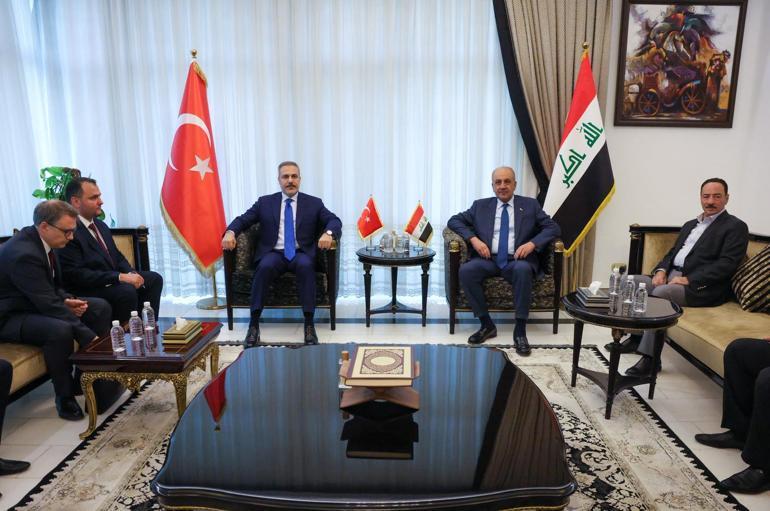 Bakan Fidan, Irak Savunma Bakanı Abbasi ile görüştü