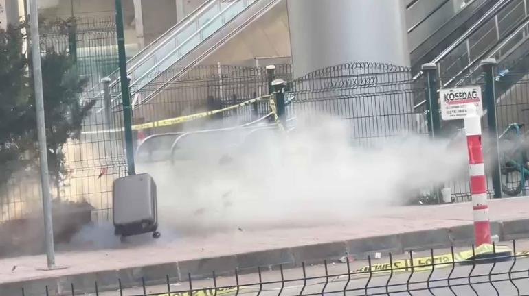 Tren istasyonundaki sahipsiz çanta fünye ile patladıldı