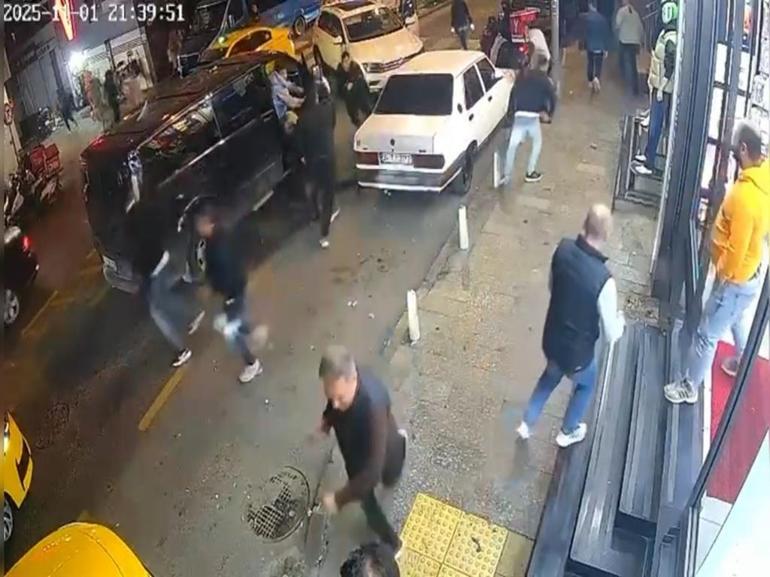 Kağıthane’de Cadılar Bayramı partisinden çıkan sosyal medya fenomenine silahlı saldırı kamerada