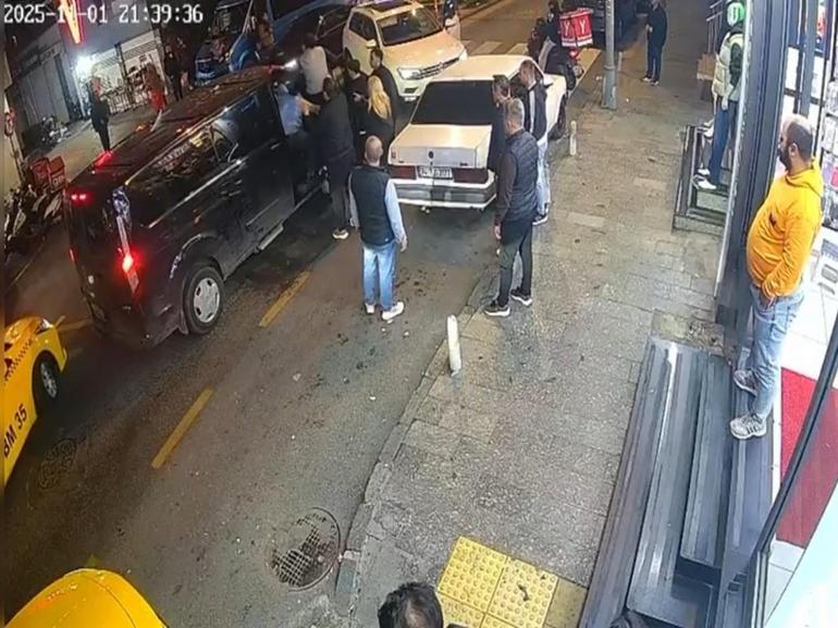 Kağıthane’de Cadılar Bayramı partisinden çıkan sosyal medya fenomenine silahlı saldırı kamerada