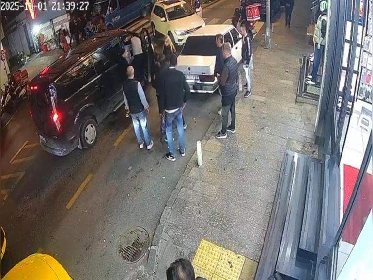 Kağıthane’de Cadılar Bayramı partisinden çıkan sosyal medya fenomenine silahlı saldırı kamerada