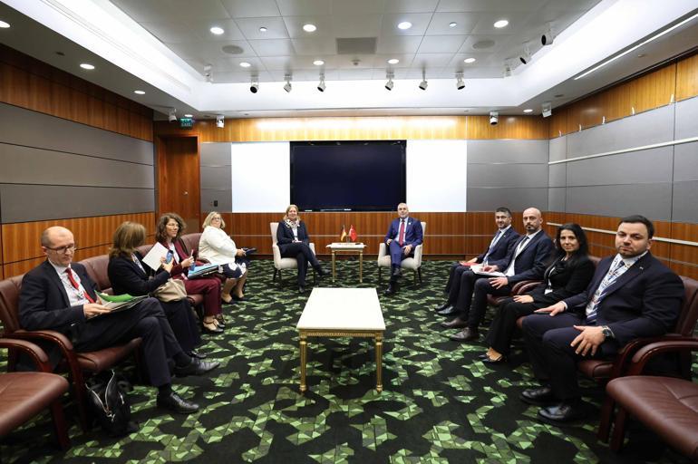 Bakan Işıkhan, Alman mevkidaşı Bas ile görüştü