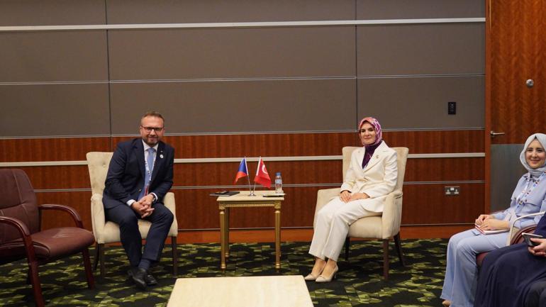 Bakan Göktaş, Çekya Başbakan Yardımcısı Jurecka ile bir araya geldi