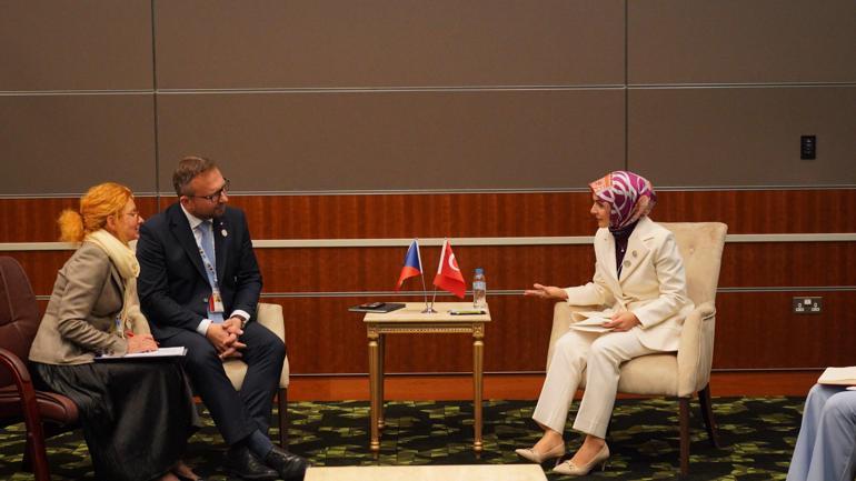 Bakan Göktaş, Çekya Başbakan Yardımcısı Jurecka ile bir araya geldi