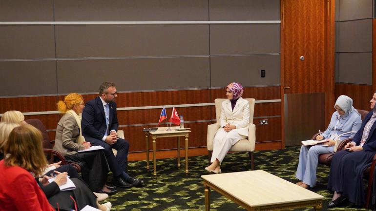 Bakan Göktaş, Çekya Başbakan Yardımcısı Jurecka ile bir araya geldi