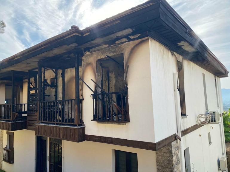 Evi ateşe verip, 2 jandarmayı bıçakla yaralayan şüpheli vurularak etkisiz hale getirildi