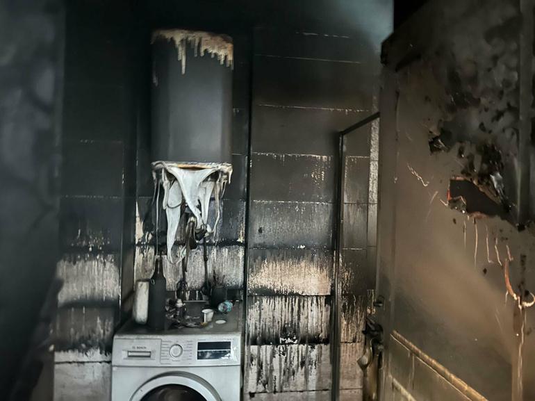 Evi ateşe verip, 2 jandarmayı bıçakla yaralayan şüpheli vurularak etkisiz hale getirildi