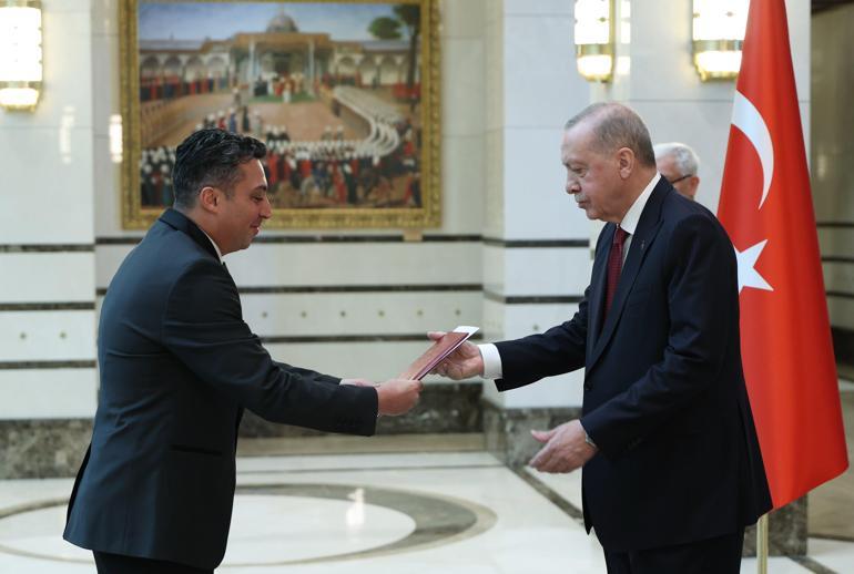 Cumhurbaşkanı Erdoğan, büyükelçilerin güven mektuplarını kabul etti