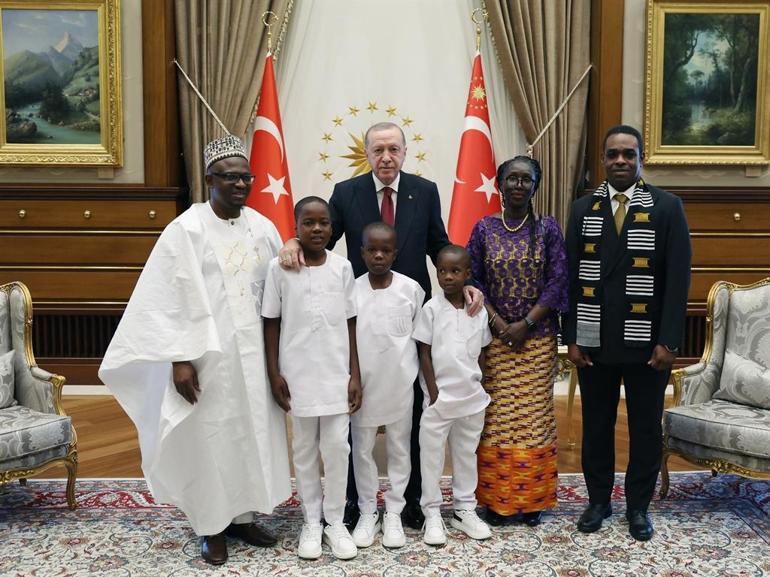 Cumhurbaşkanı Erdoğan, büyükelçilerin güven mektuplarını kabul etti